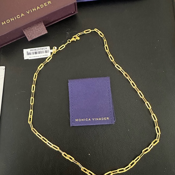 MONICA VINADER Jewelry - Monica Vinader Gold Chunky Chain Necklace